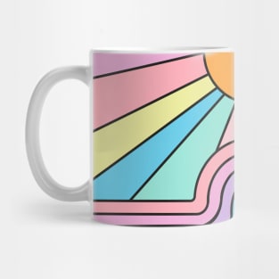 Rainbow No. 1 - The curve flattens and hope shines Mug